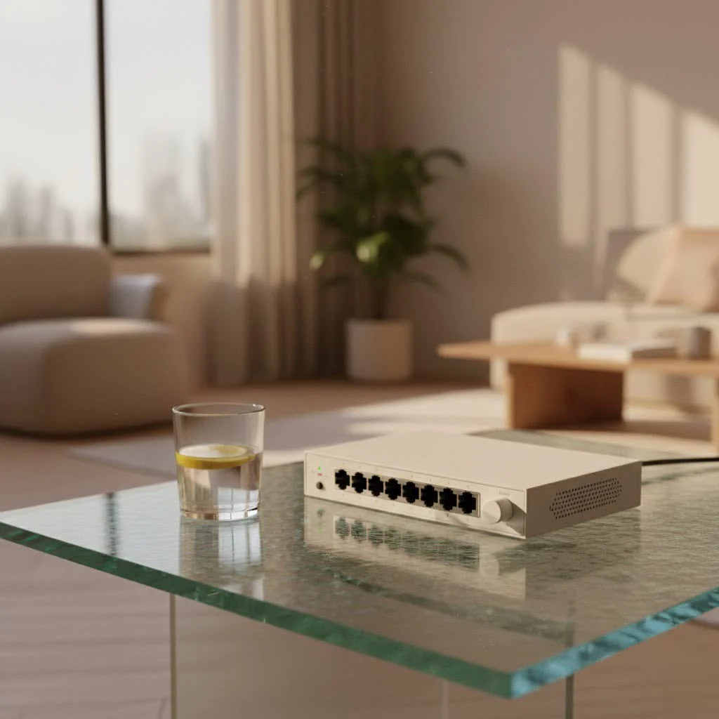 Network switch with multiple Ethernet ports