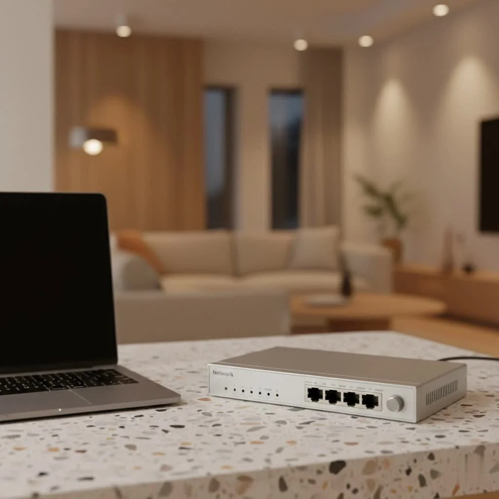 Layer 3 switch connecting multiple network segments